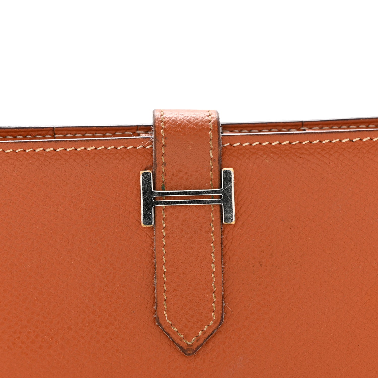Hermes Epsom Bearn Gusset Wallet Gold 11 of 11