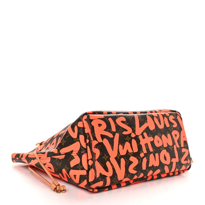 Louis Vuitton Monogram Graffiti Neverfull GM Orange 4 of 10