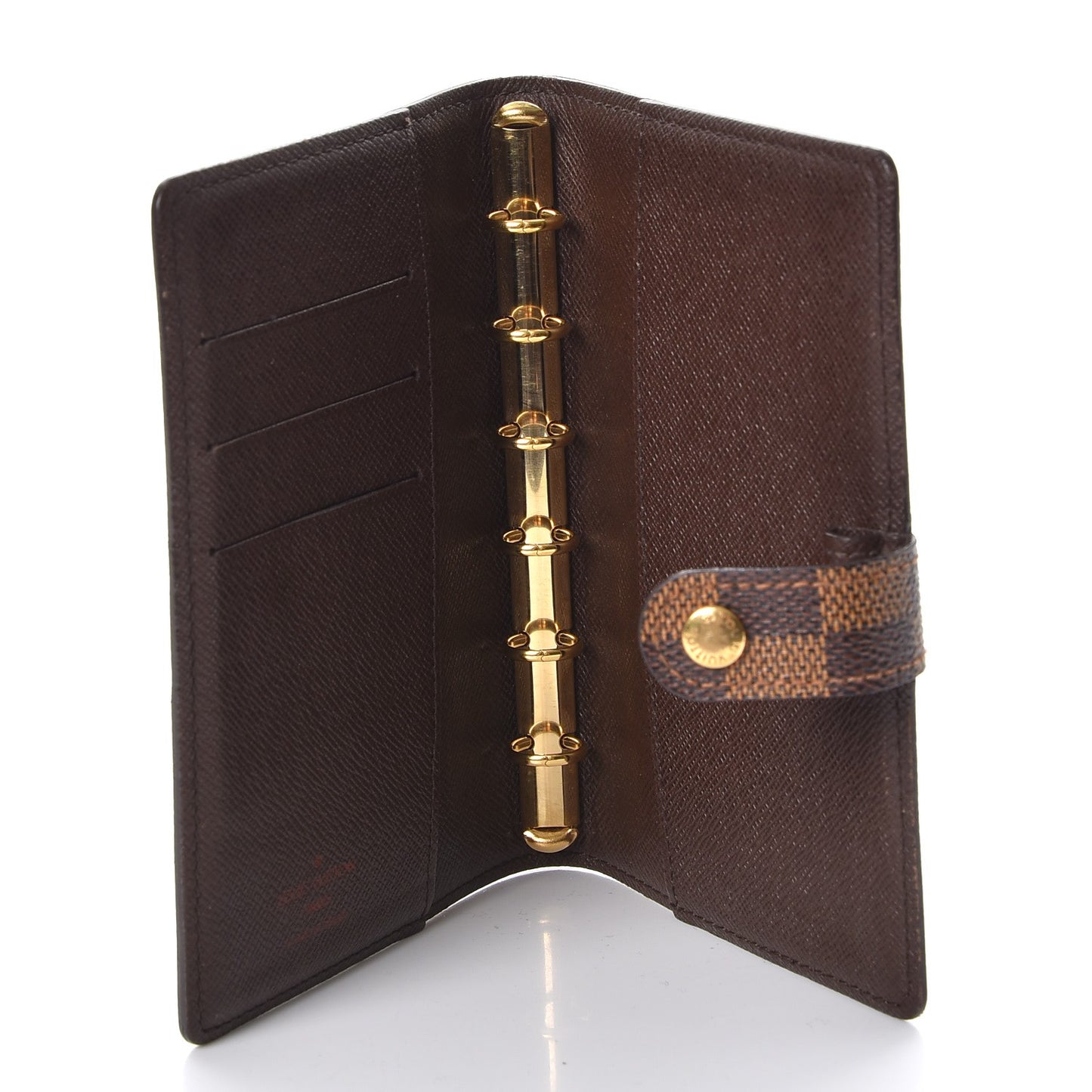 Damier Ebene Small Ring Agenda Cover