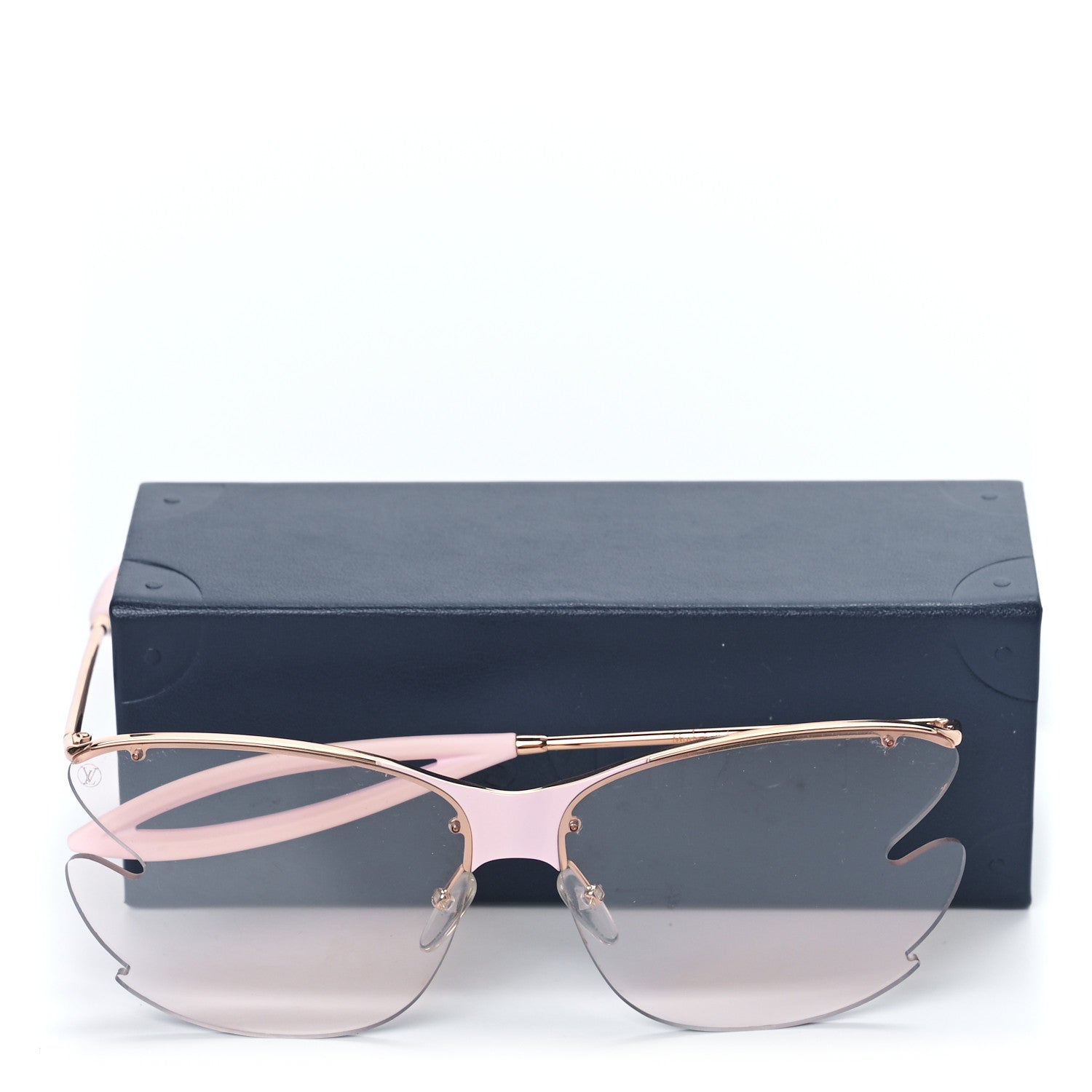 Louis Vuitton Bohemian Vuittony Square Sunglasses Z1234W Pink 7 of 7
