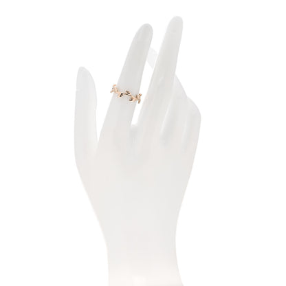Tiffany 18K Rose Gold Narrow Paloma Picasso Olive Leaf Band Ring 52 6 2 of 5