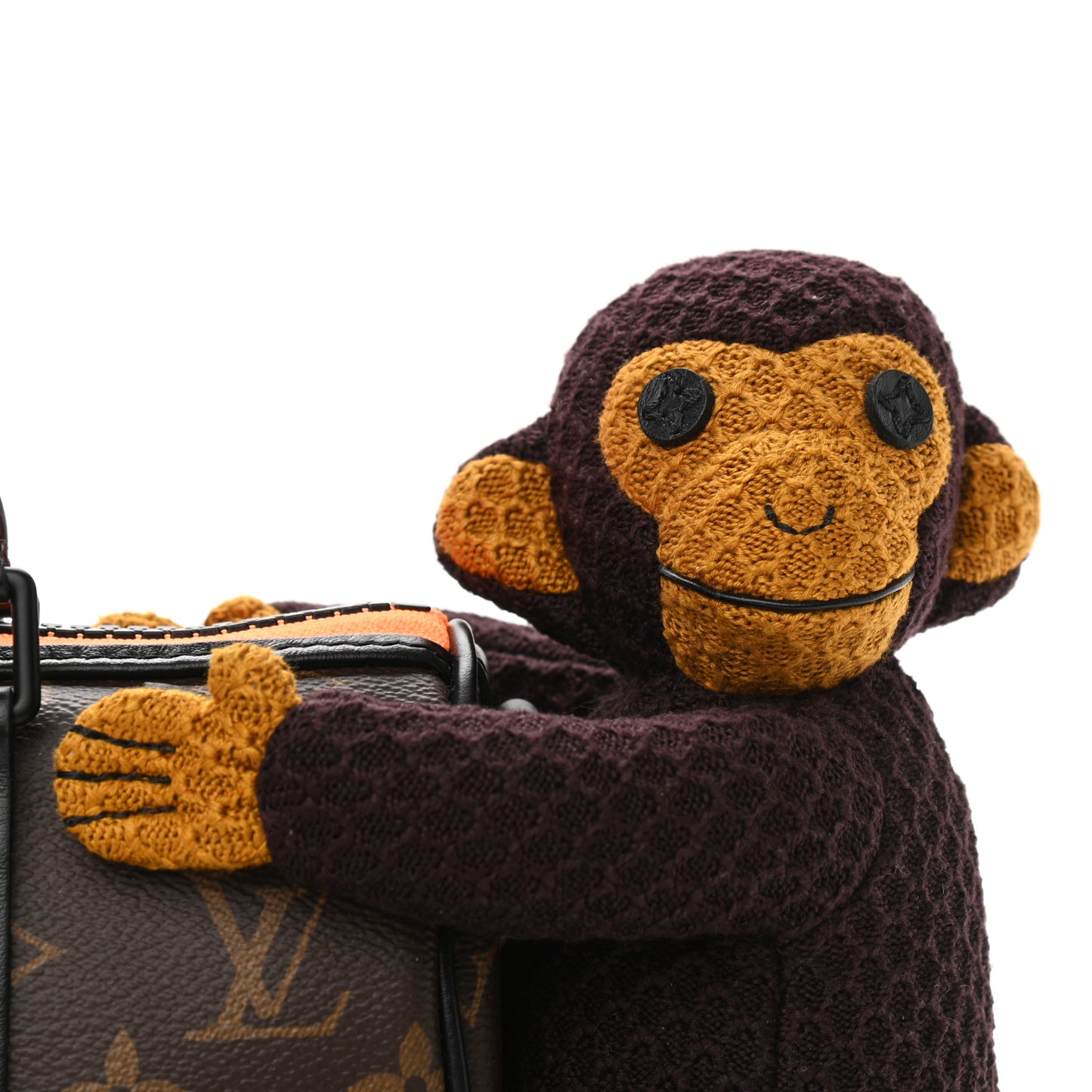 Monogram Monkey Puppet LV Friends Keepall XS