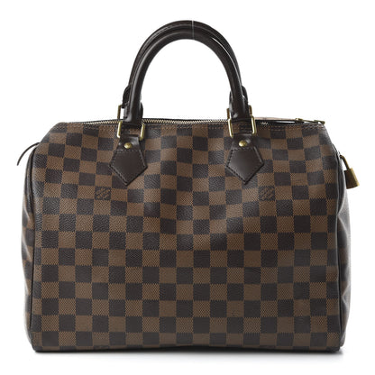 Louis Vuitton Damier Ebene Speedy 30 1 of 14