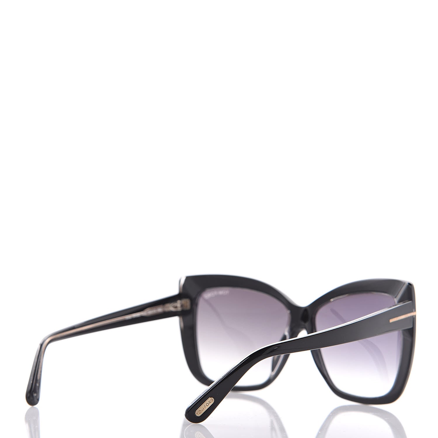 Tom Ford Irina Sunglasses TF390 Black 4 of 6