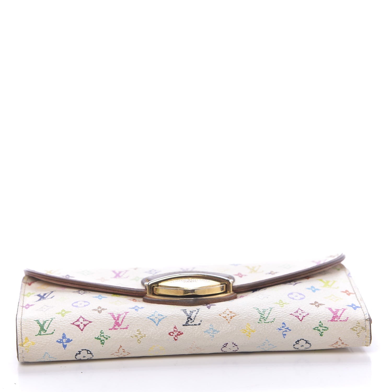 Louis Vuitton Monogram Multicolor Eugenie Wallet White 7 of 19