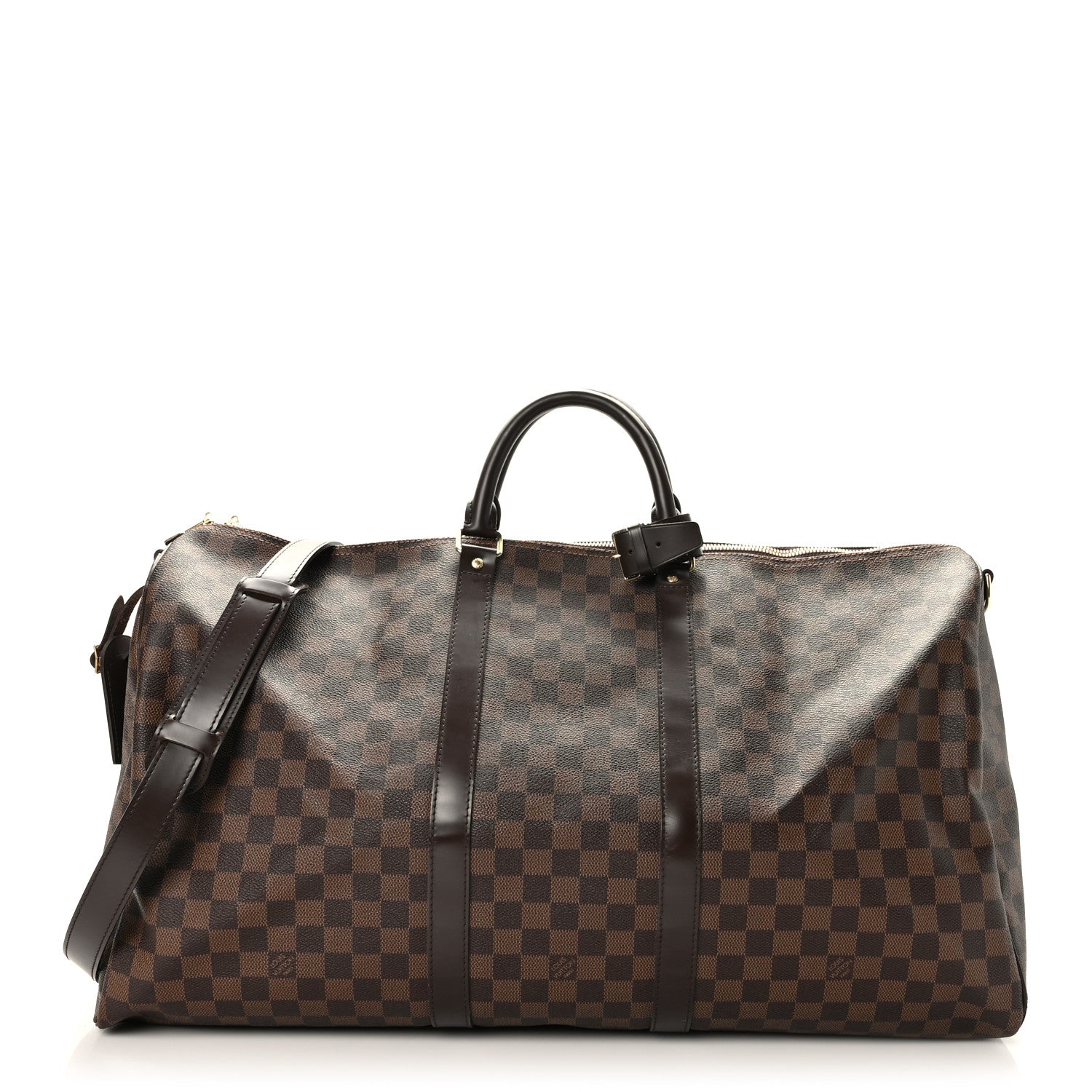 Louis Vuitton Damier Ebene Keepall Bandouliere 55 1 of 10