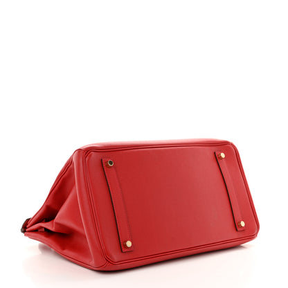 Hermes Epsom Birkin 35 Rouge Casaque 4 of 13