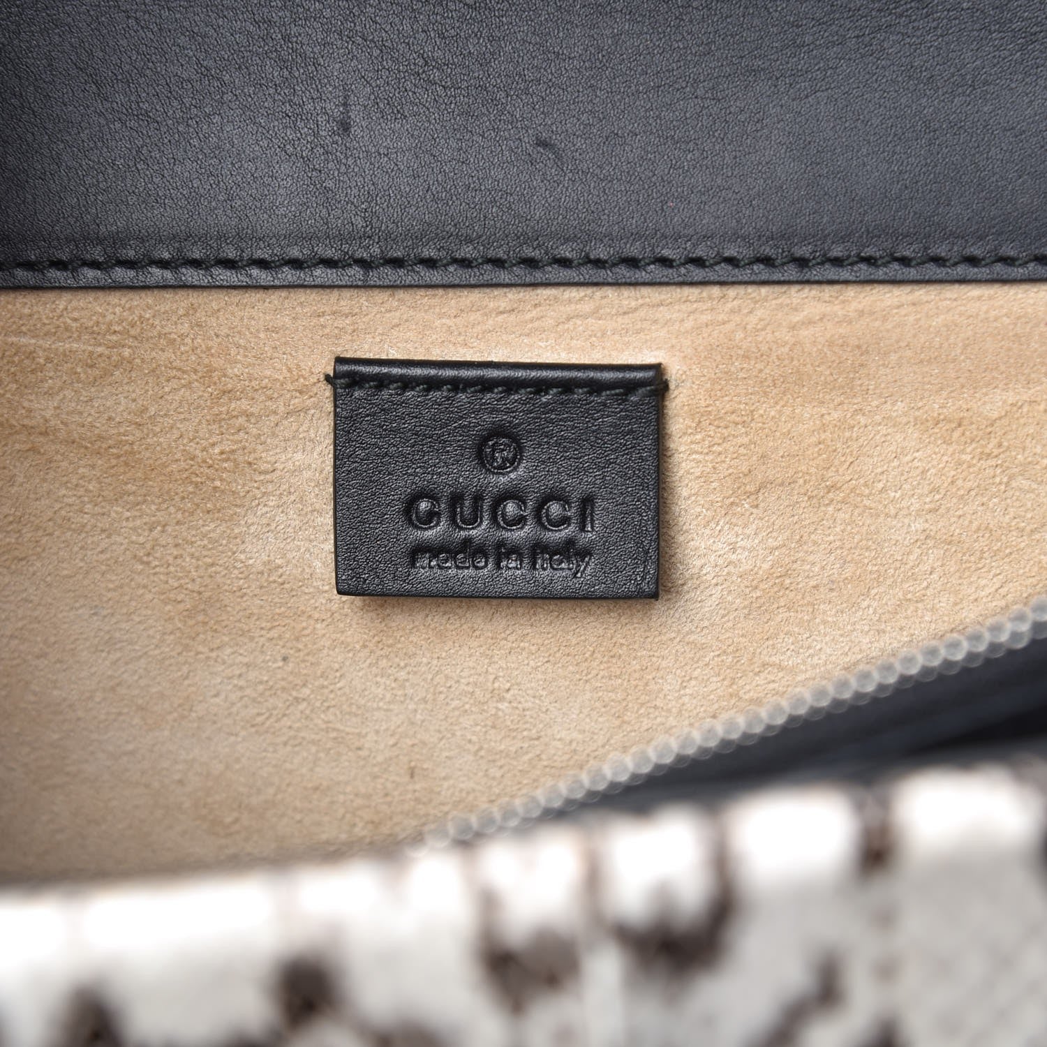 Gucci GG Supreme Monogram Elaphe Elephant Embroidered Small Dionysus Shoulder Bag 6 of 9