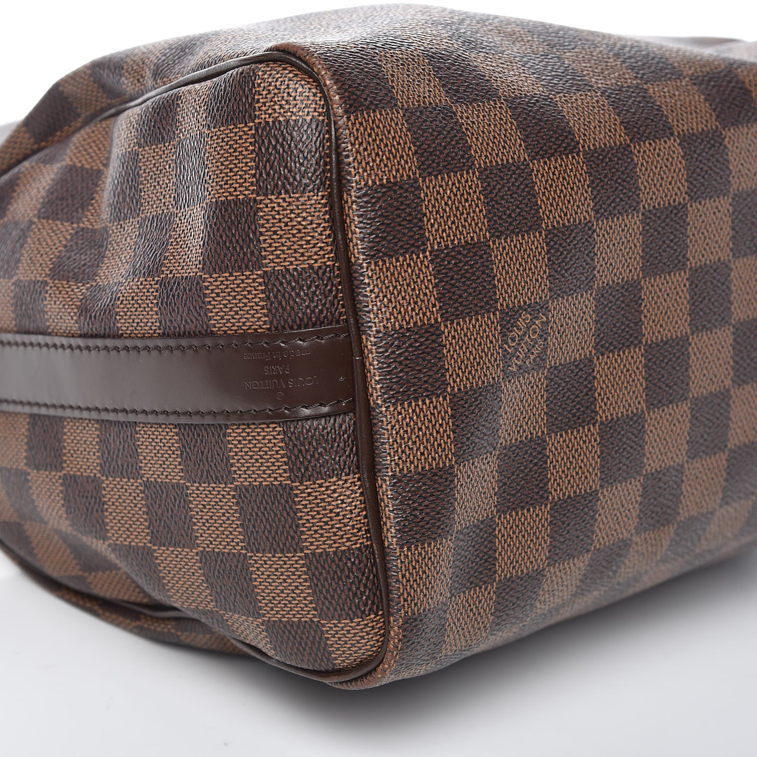 Louis Vuitton Damier Ebene Speedy Bandouliere 25 9 of 10