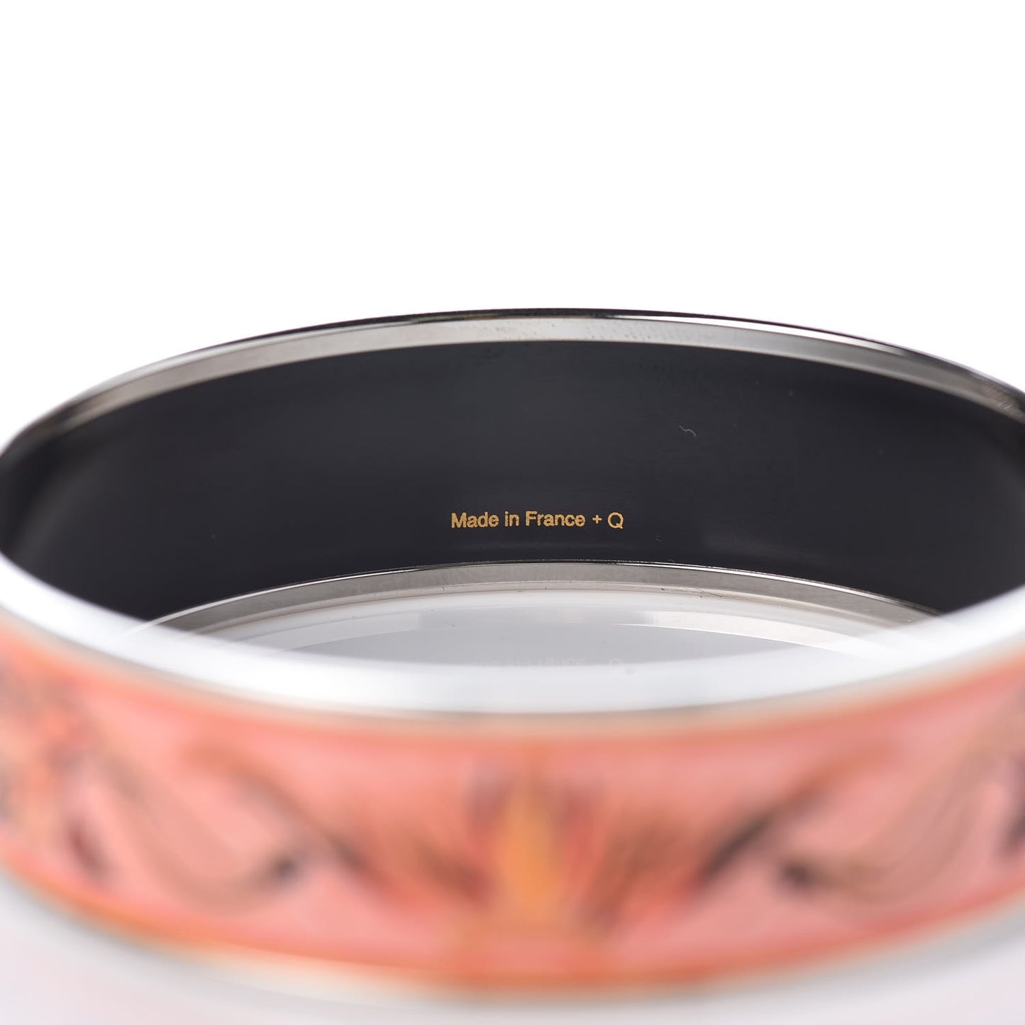 Enamel Printed Wide Brazil Bracelet 65