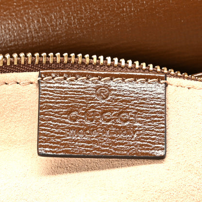 Gucci Azalea Calfskin Horsebit 1955 Shoulder Bag Brown Sugar 6 of 9