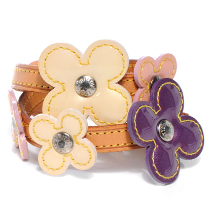 Louis Vuitton Patent Fleur Double Wrap Bracelet 1 of 7