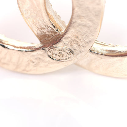 Chanel CC Logo Brooch Gold 3 of 7