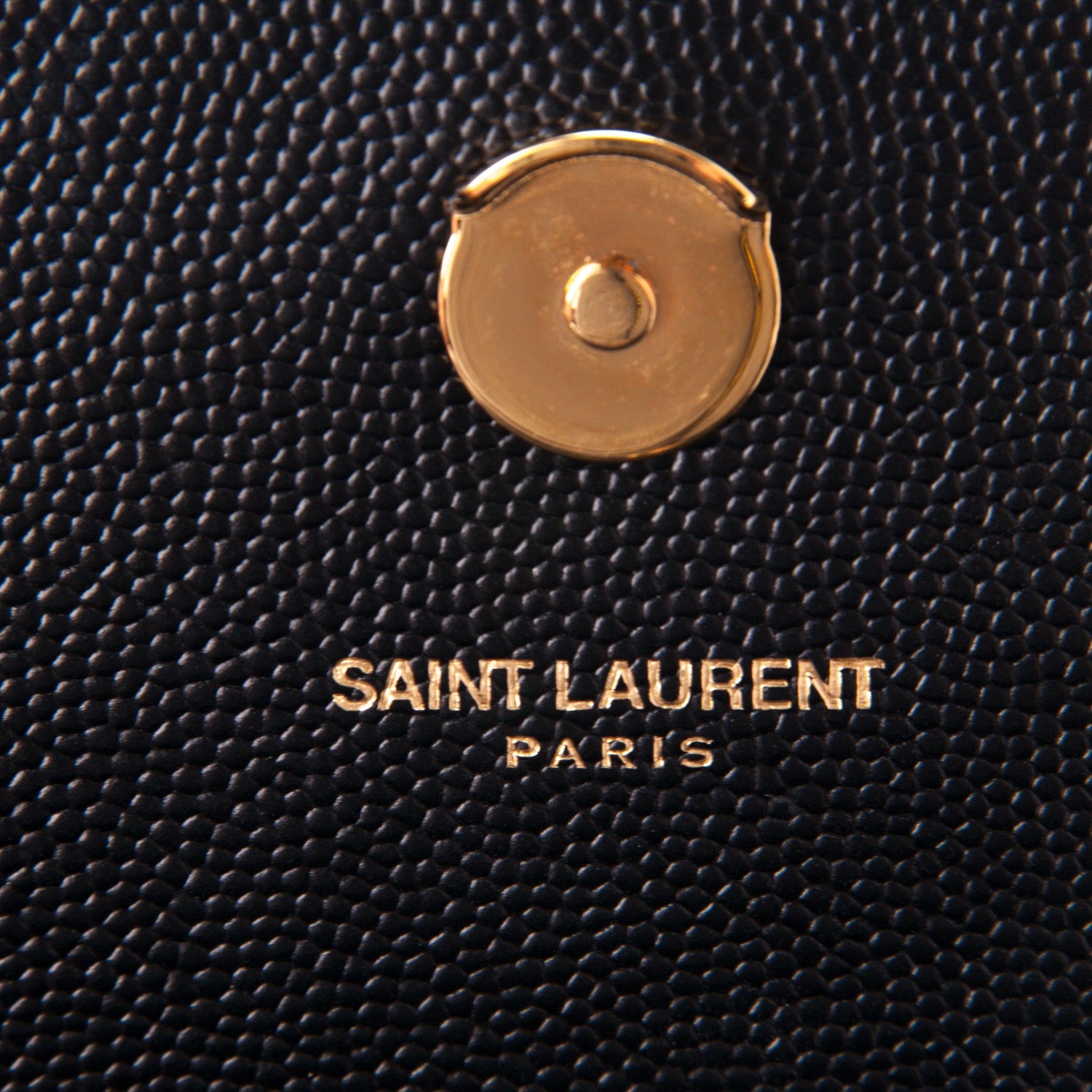 Saint Laurent Grain De Poudre Small Monogram Kate Satchel Black 6 of 7