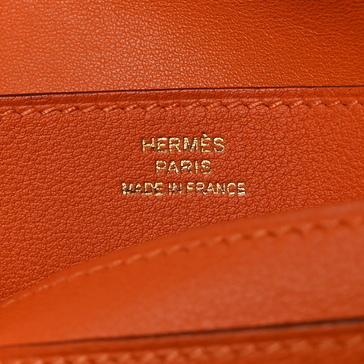 Hermes Swift Dogon Recto Verso Wallet Orange 6 of 8