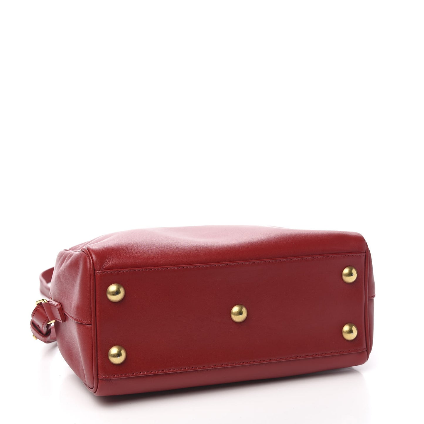 Calfskin Classic Baby Duffle Red