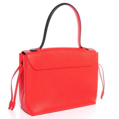 Louis Vuitton Calfskin Lockme PM Rouge 3 of 7