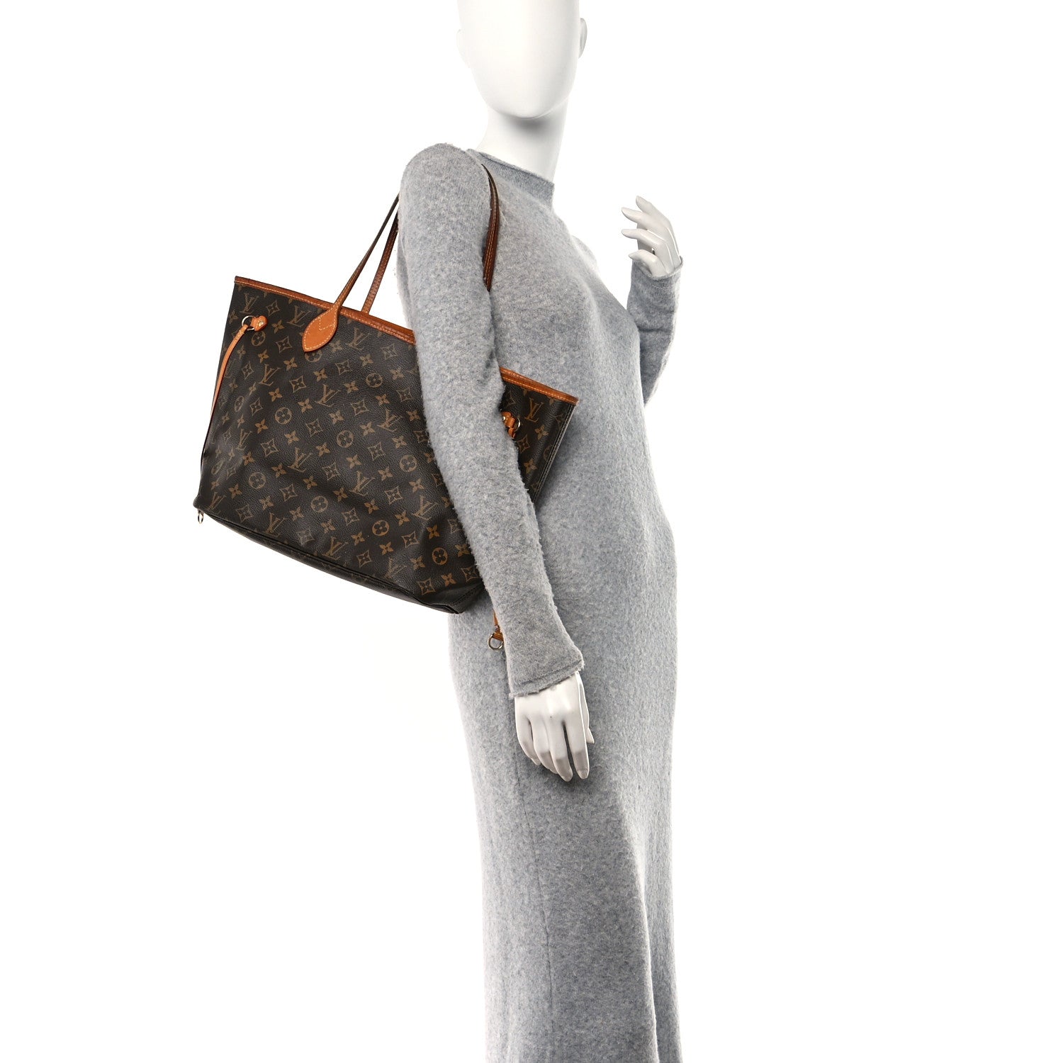Louis Vuitton Monogram Neo Neverfull MM Rose Ballerine 2 of 13