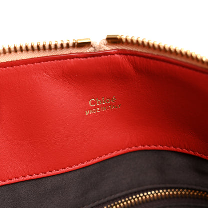 Chloe Smooth Calfskin Medium Baylee Tote  Cherry Jelly 5 of 11