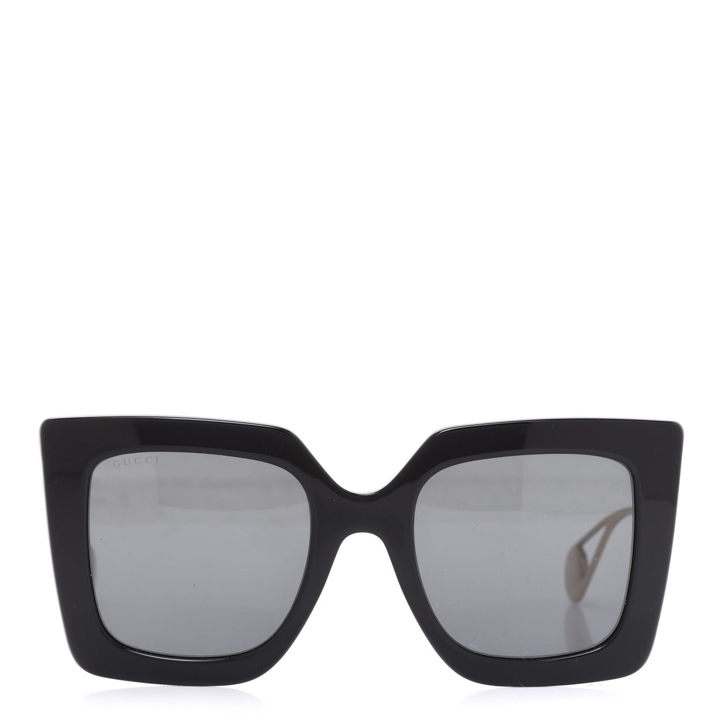 Acetate Oversize Square Frame GG0435S Sunglasses Black