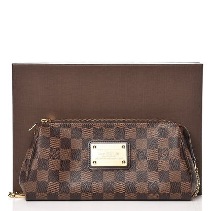 Louis Vuitton Damier Ebene Eva Clutch 8 of 8