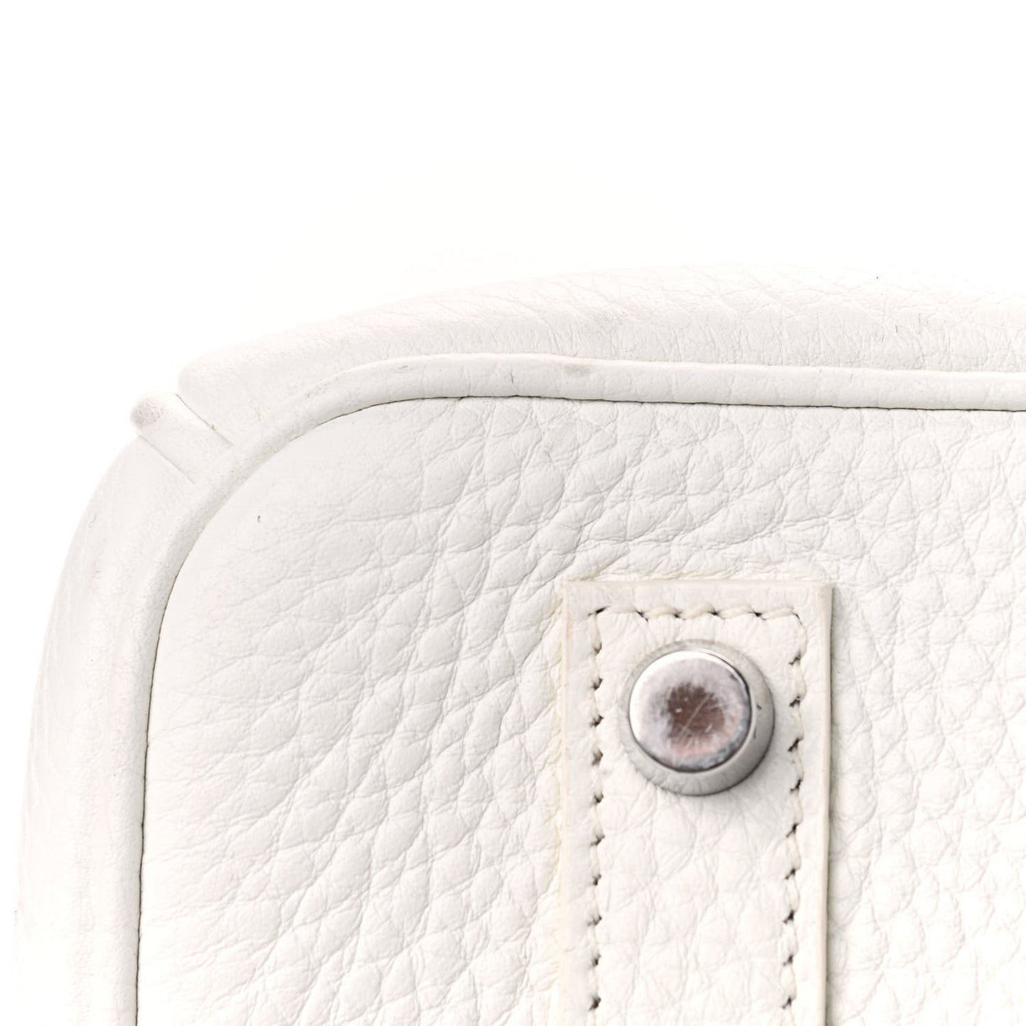 Taurillon Clemence Lizard Club Birkin 35 Blanc Gris Perle Sanguine