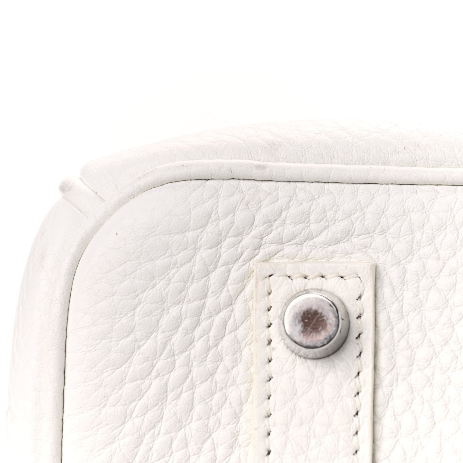 Hermes Taurillon Clemence Lizard Club Birkin 35 Blanc Gris Perle Sanguine 9 of 13