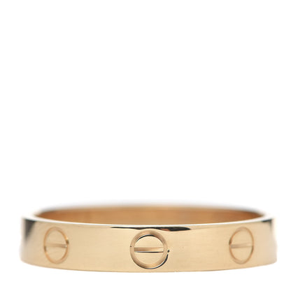 Cartier 18K Yellow Gold 3.5mm LOVE Wedding Band Ring 57 8 3 of 4