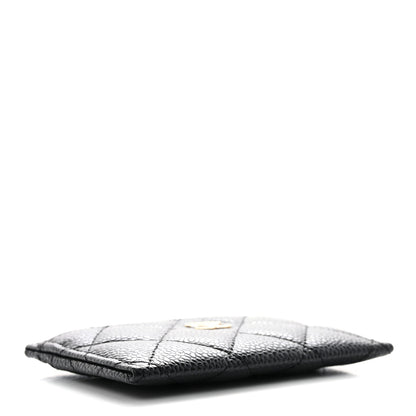 Chanel Caviar Quilted Card Holder Black 4 of 10