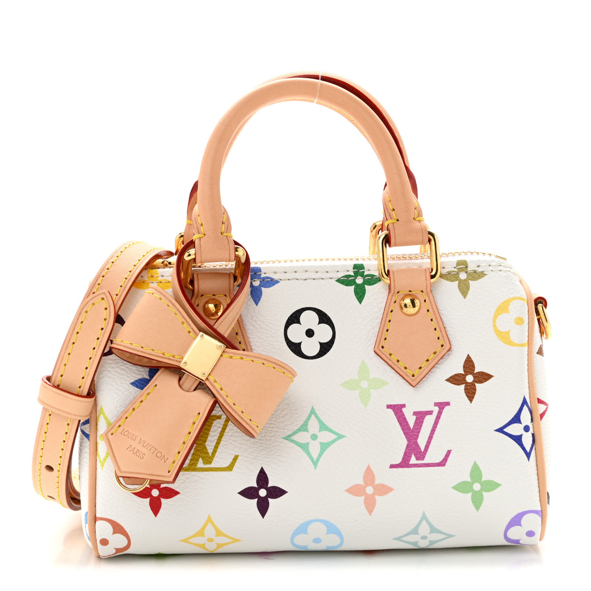 Louis Vuitton LV X TM Monogram Multicolor Nano Speedy White 1 of 10