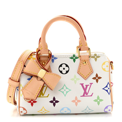 Louis Vuitton LV X TM Monogram Multicolor Nano Speedy White 1 of 10