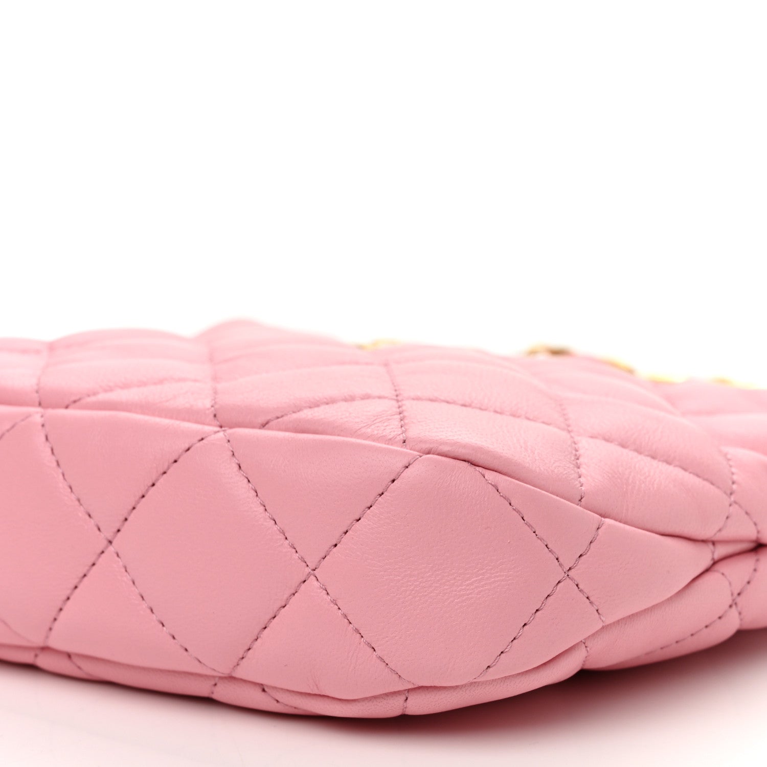Chanel Lambskin Quilted CC Links Hobo Light Pink 9 of 9