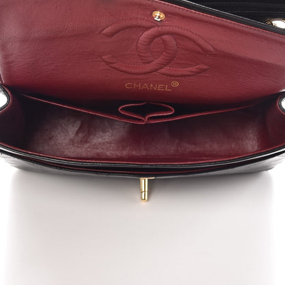 Chanel Lambskin Quilted Medium Double Flap Black 5 of 13