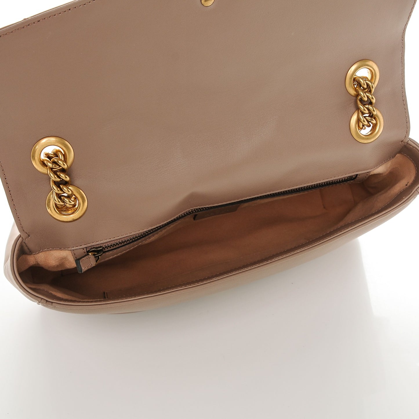 Calfskin Matelasse Medium GG Marmont Shoulder Bag Porcelain Rose