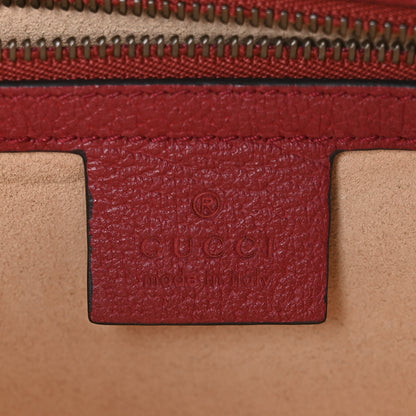 Gucci GG Supreme Monogram Small Queen Margaret Top Handle Bag Red 6 of 10