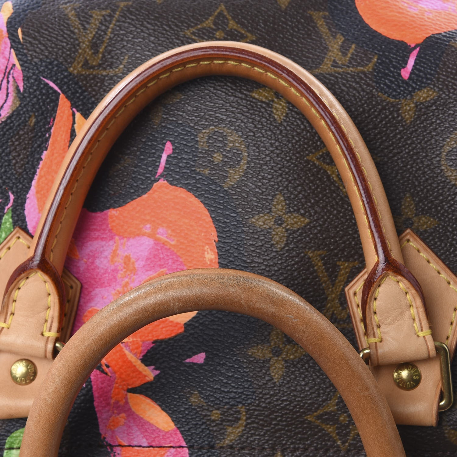 Louis Vuitton Monogram Roses Speedy 30 11 of 11