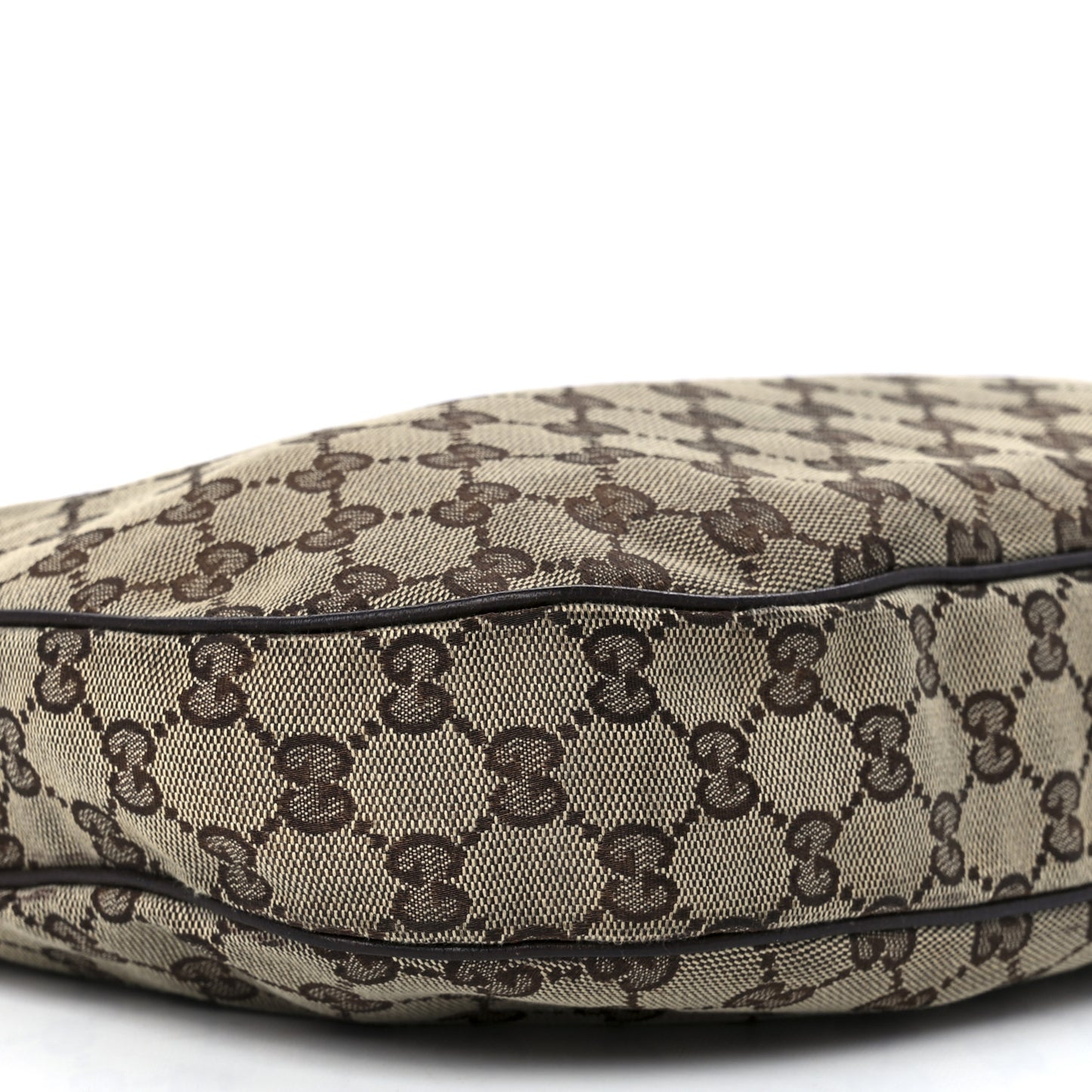 Monogram Medium Half Moon Hobo Dark Brown