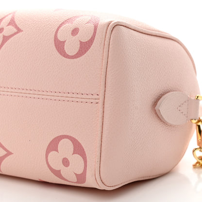 Louis Vuitton Empreinte Monogram Giant Speedy Bandouliere 20 Degrade Rose Pink 9 of 10