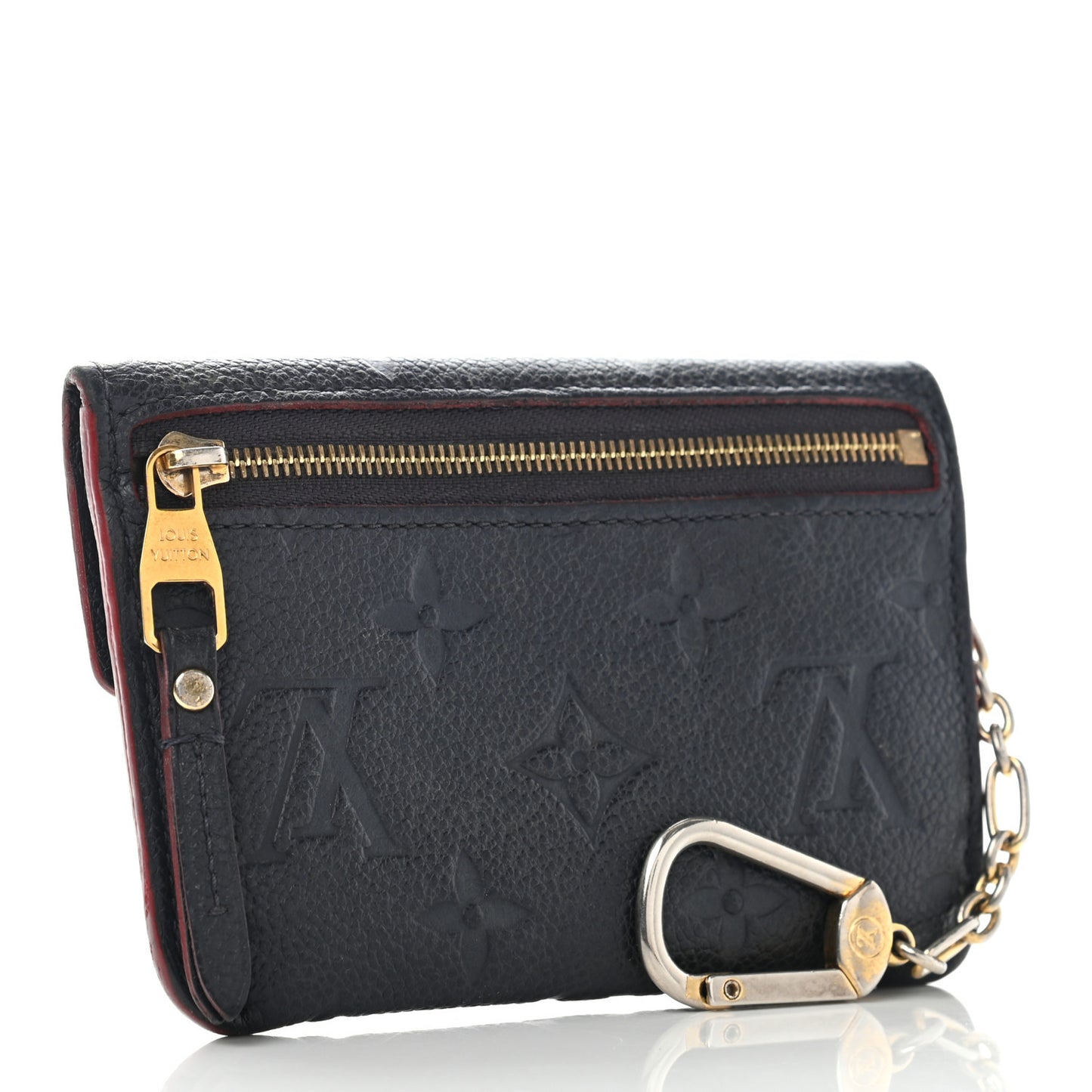 Empreinte Key Pouch Marine Rouge