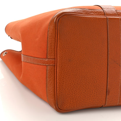 Hermes Toile Negonda Garden Party 49 GM Potiron 7 of 12