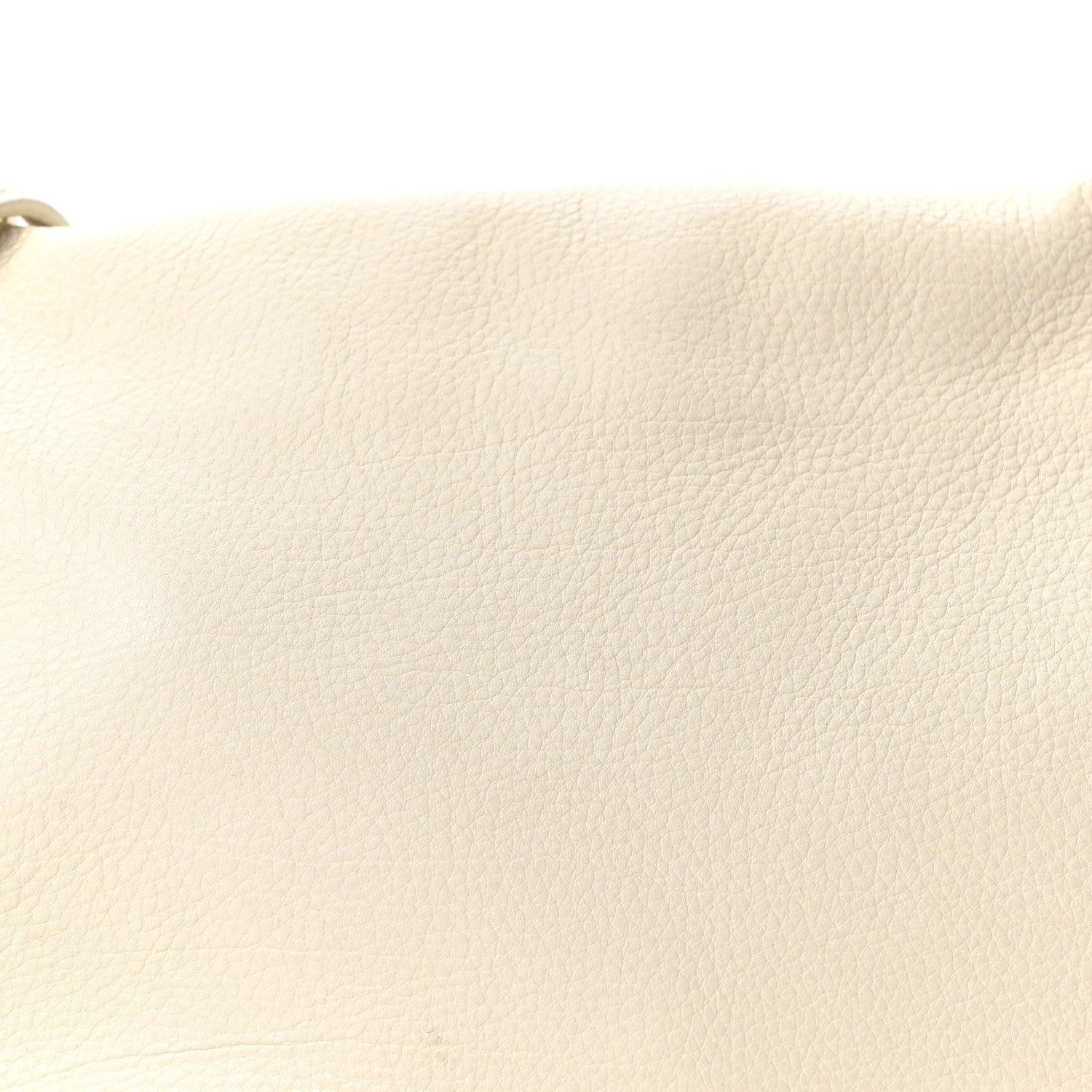 The Row Grained Calfskin Bourse Clutch Ivory 7 of 9