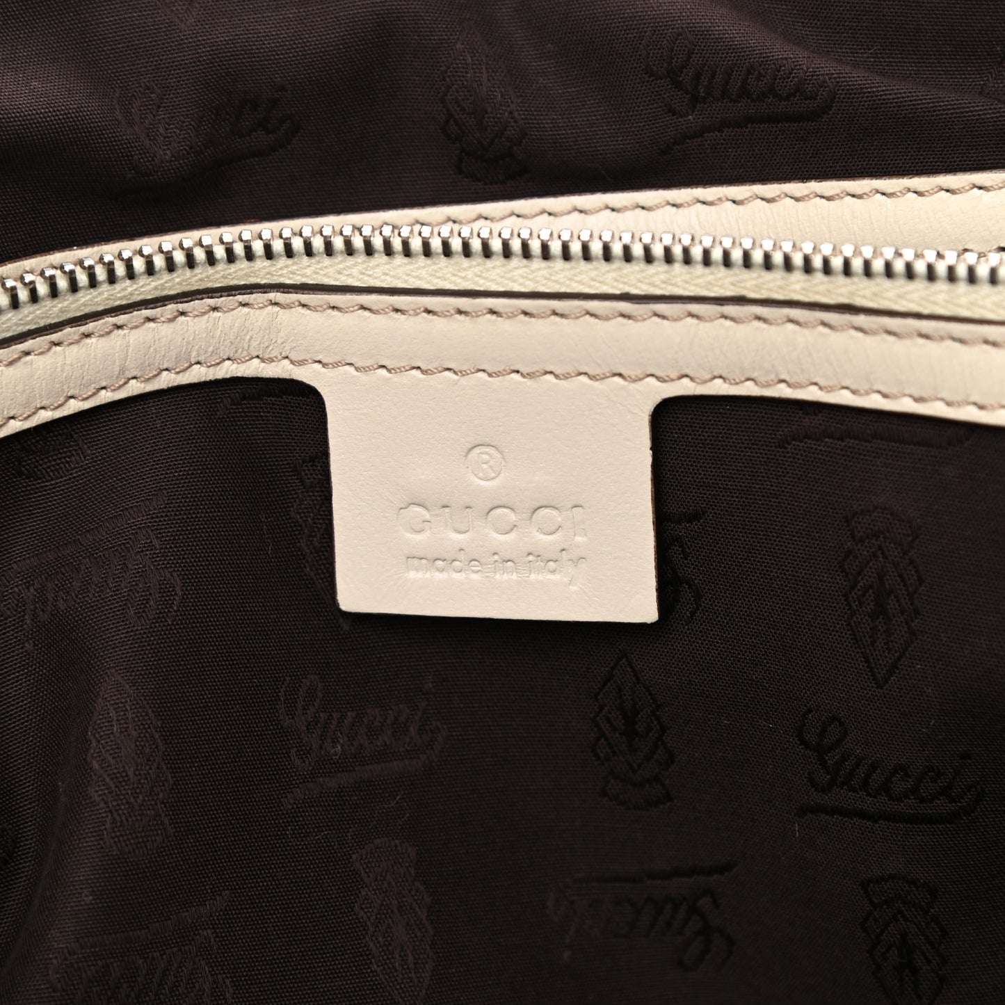 Monogram Medium Twins Tote Off White