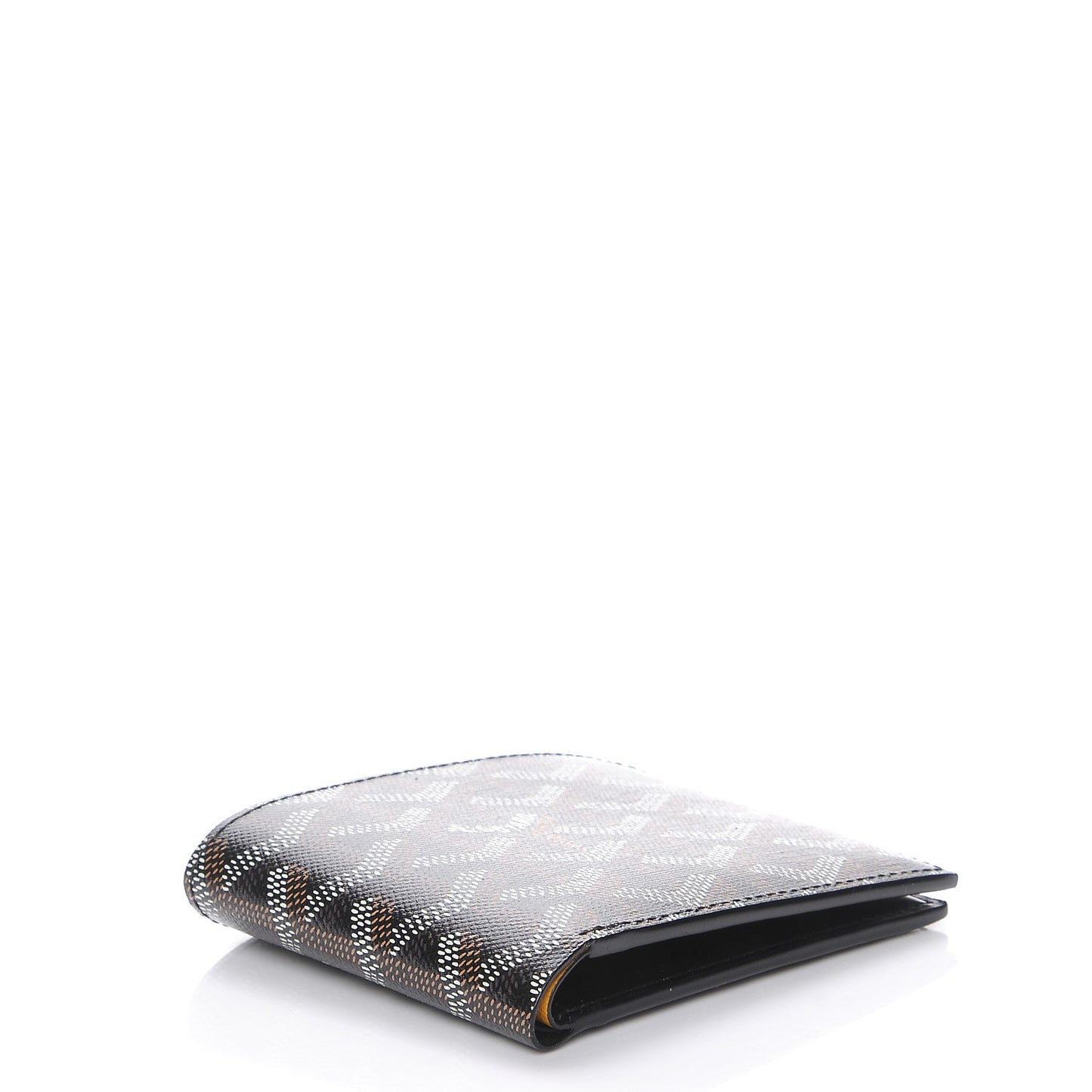 Goyardine Bi-Fold Victoire PM Wallet Black