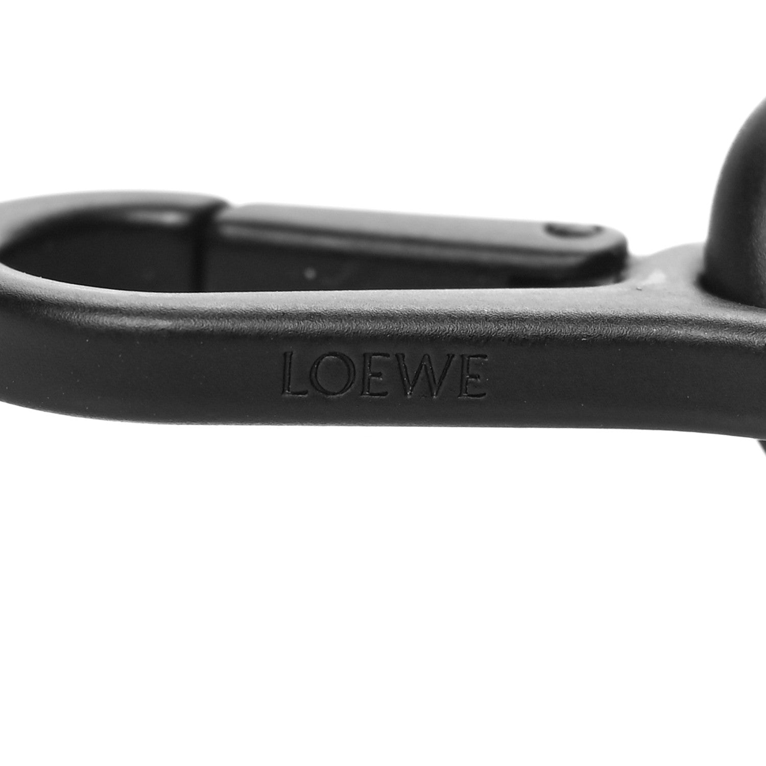 Loewe Brass Monochrome Donut Chain Shoulder Strap Black 4 of 5