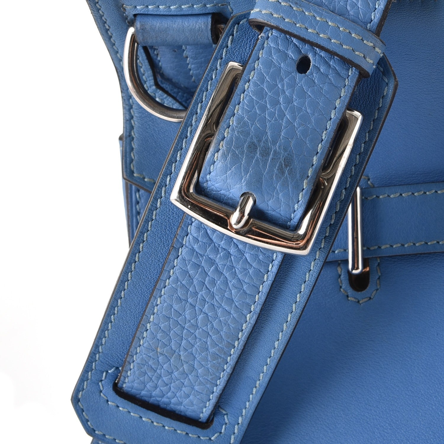 Hermes Taurillon Clemence Swift Jypsiere 28 Bleu Paradis 8 of 36