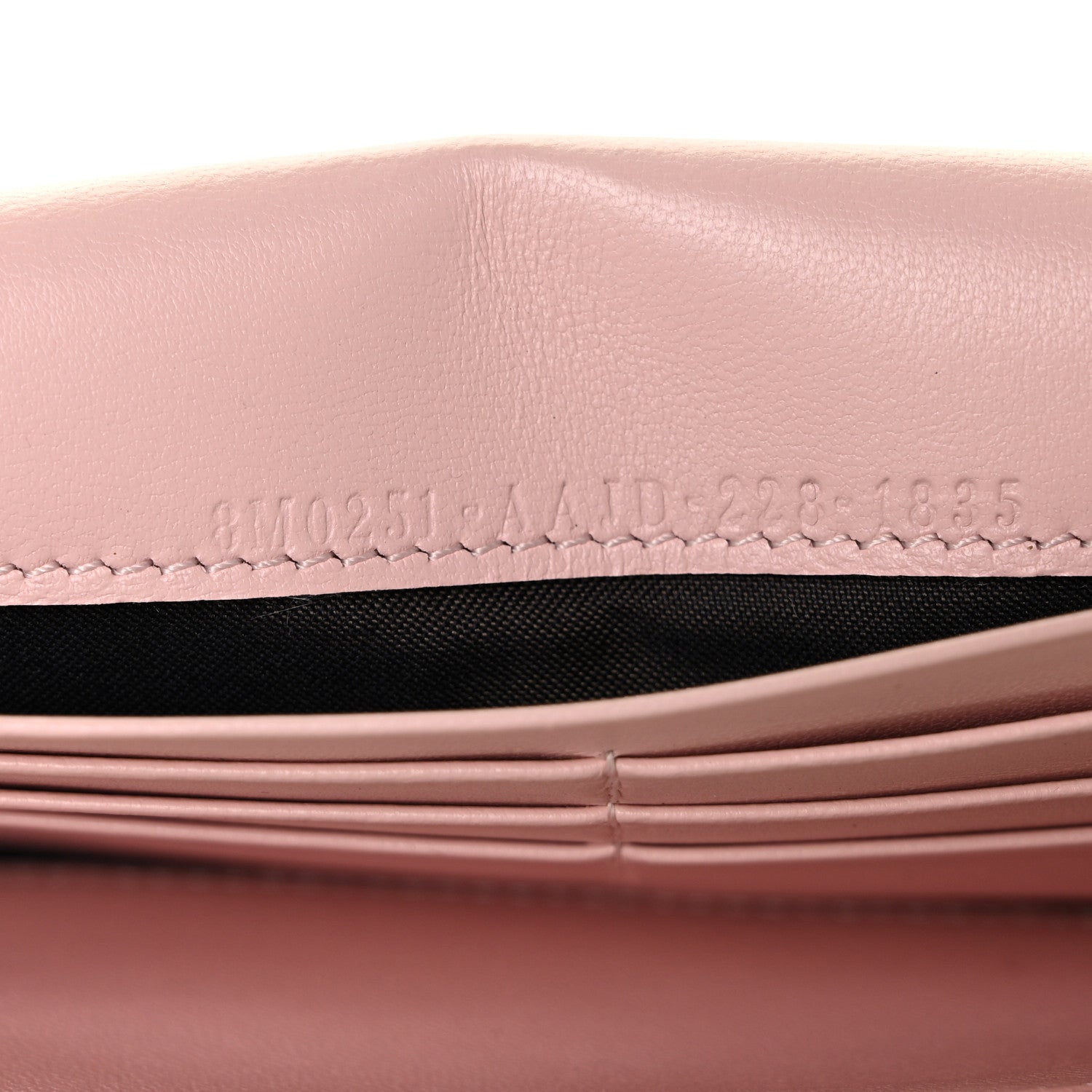 Fendi Nappa Matisse FF Embossed Continental Wallet Rosa Confetto 7 of 9