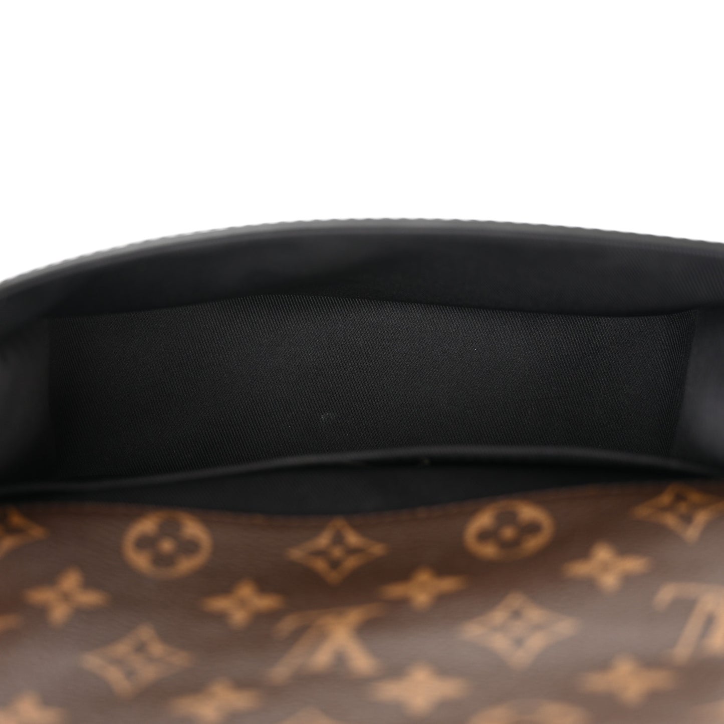 Patent Calfskin Monogram Cherrywood BB Black