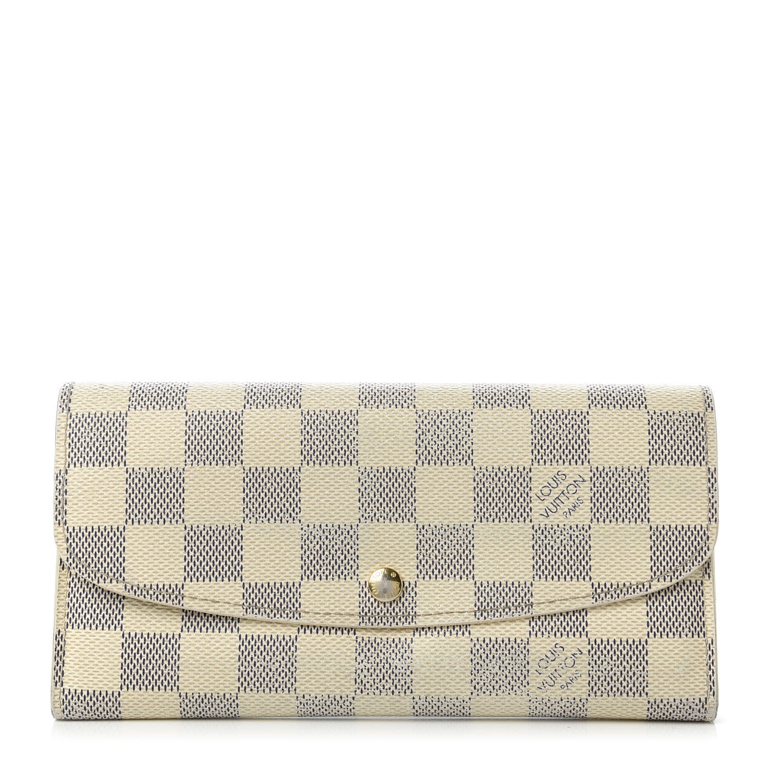 Louis Vuitton Damier Azur Emilie Wallet 1 of 12