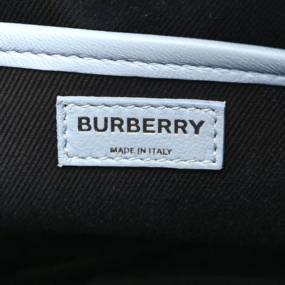 Burberry Lambskin Quilted Camera Bag Pale Blue 6 of 9