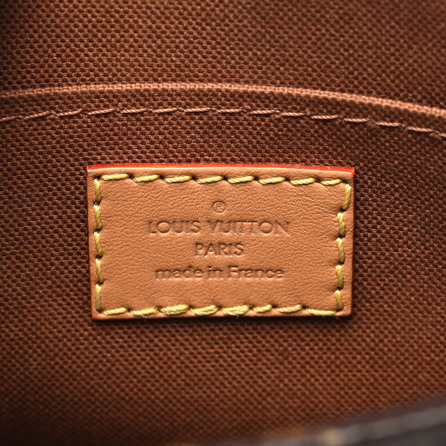 Louis Vuitton Monogram Petit Sac Plat 6 of 10